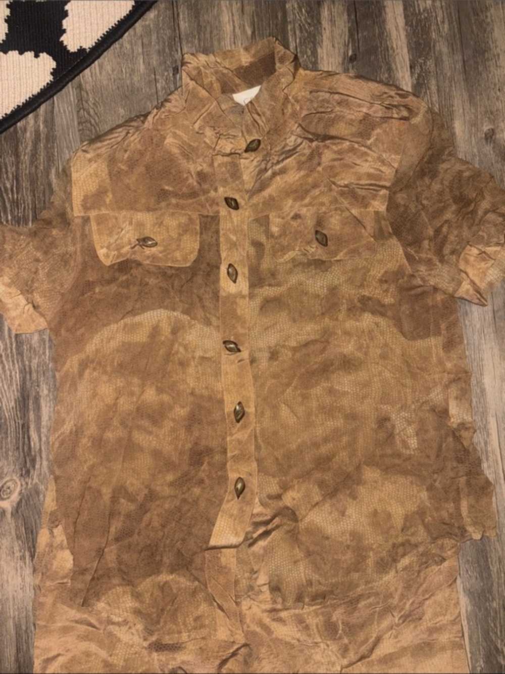 Vintage 90s cache 100 silk 2 piece set - medium
